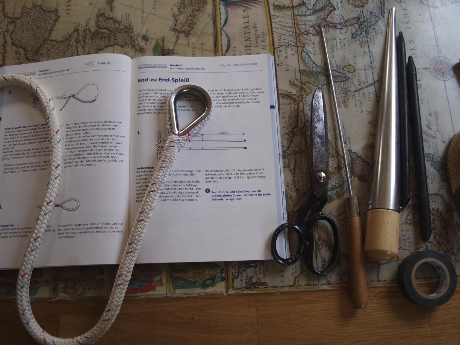 Segelwerkstatt an Bord | Weltumsegelung | blauwassersegeln.at