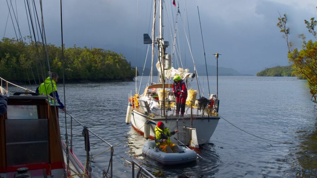 Ankern in Patagonien