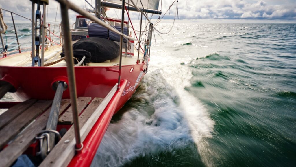 Die unaufhaltsame Yacht