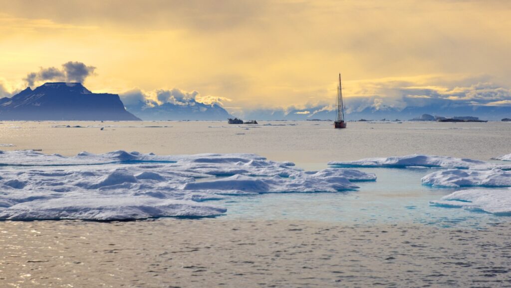 Eisfahrt in Scoresby Sund