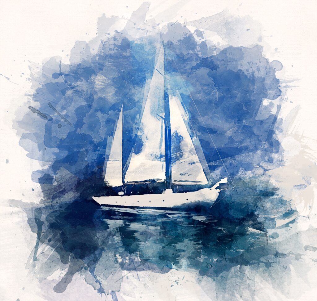 Illustration Segelyacht
